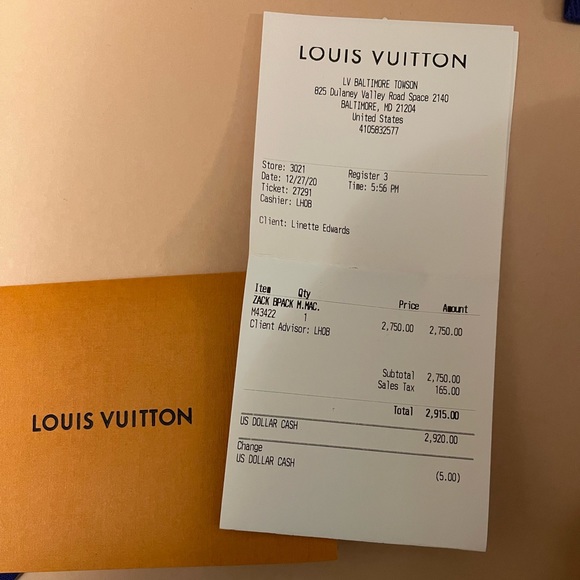 LV MONOGRAM BACKPACK - Picture 2 of 2